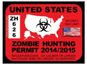 Zombie Hunting License